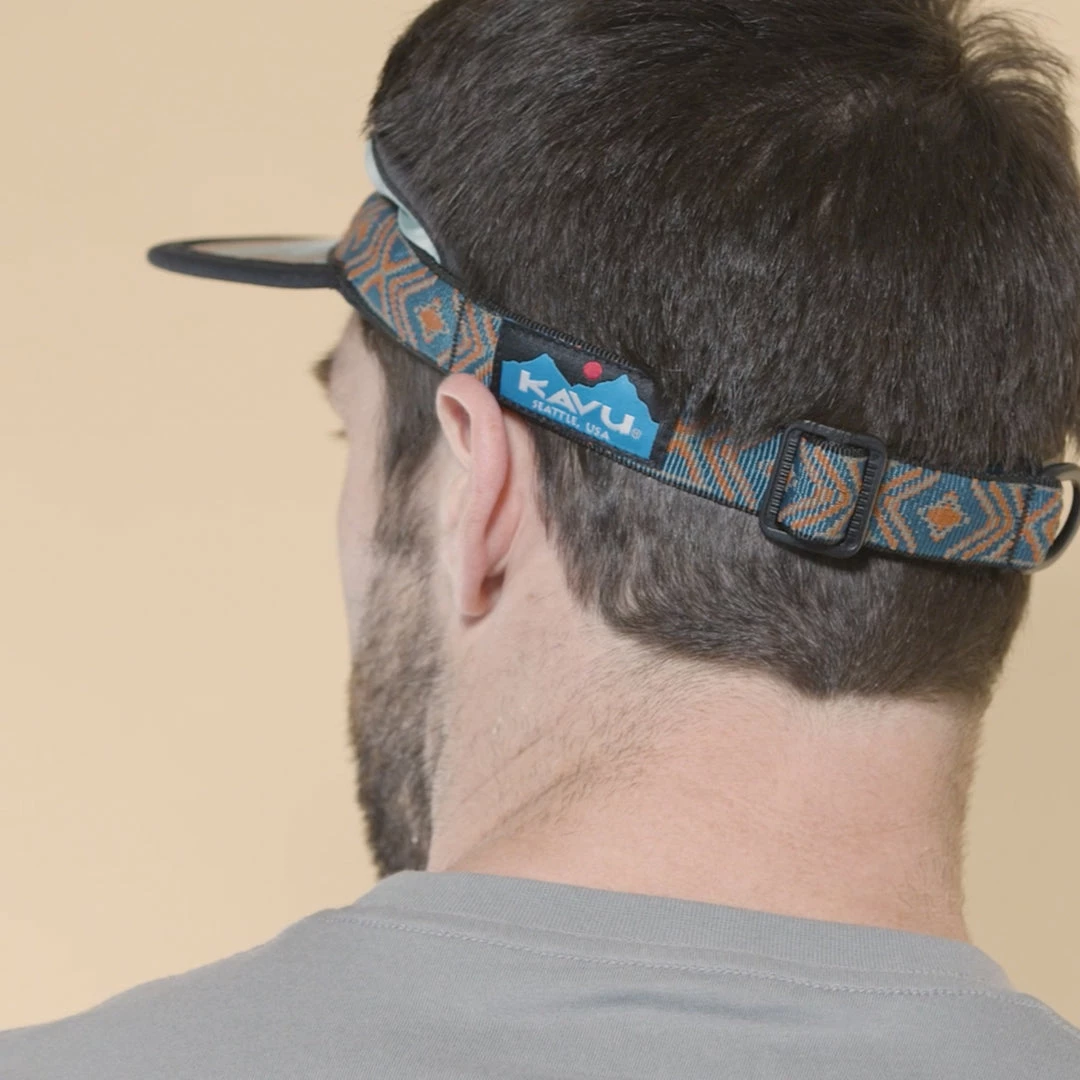 KAVU HEADWEAR Synthetic Strapvisor 35 KAVU HEADWEAR Synthetic Strapvisor