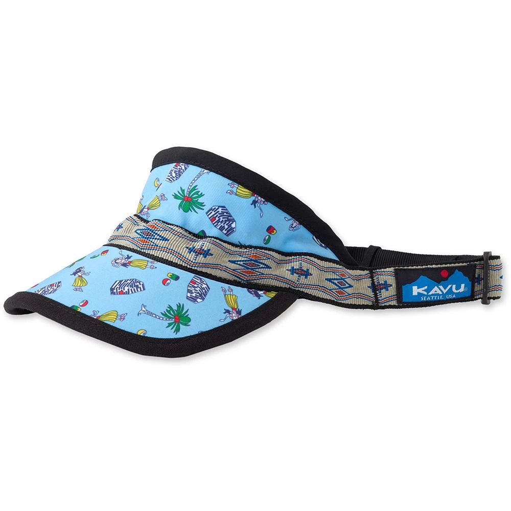 KAVU HEADWEAR Synthetic Strapvisor 3 KAVU HEADWEAR Synthetic Strapvisor