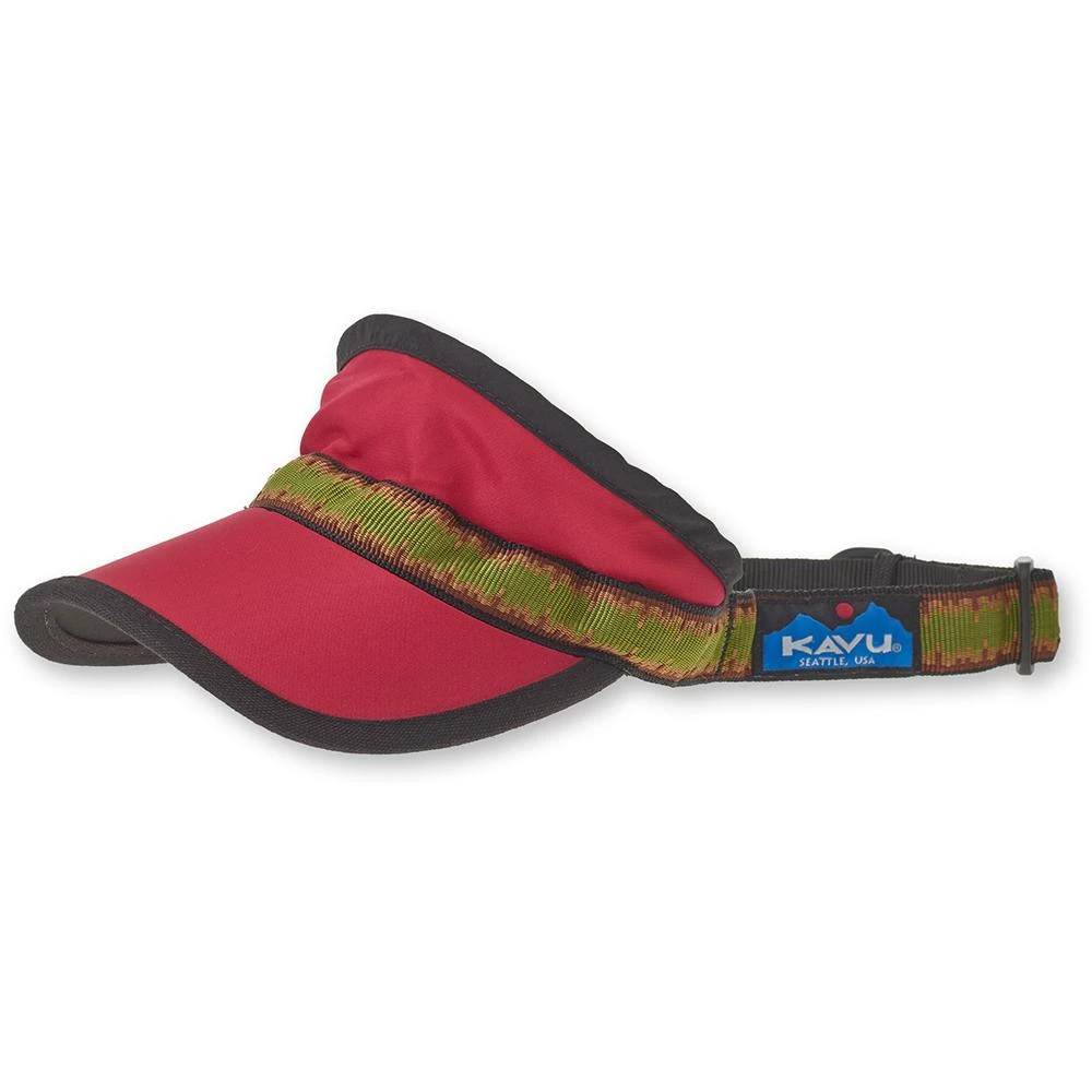 KAVU HEADWEAR Synthetic Strapvisor 4 KAVU HEADWEAR Synthetic Strapvisor