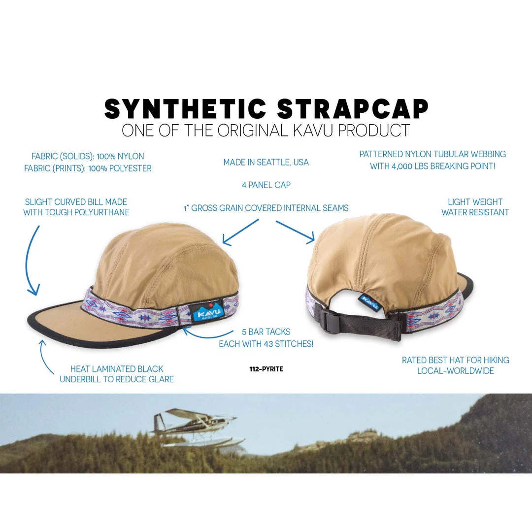 KAVU Synthetic Strapcap 37 KAVU Synthetic Strapcap