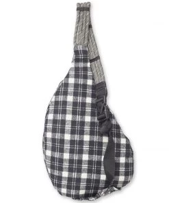 KAVU BAGS AND PACKS Plaid Rope Bag