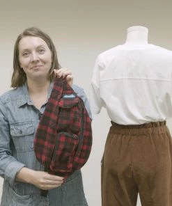 KAVU Mini Plaid Rope Bag