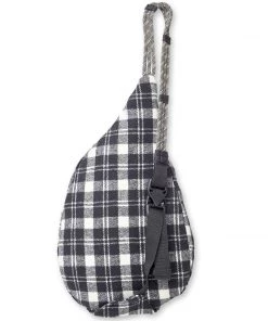 KAVU Mini Plaid Rope Bag
