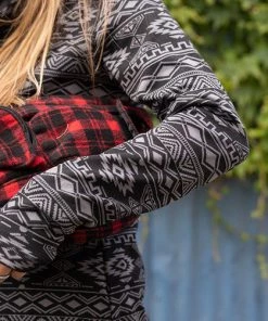 KAVU Mini Plaid Rope Bag