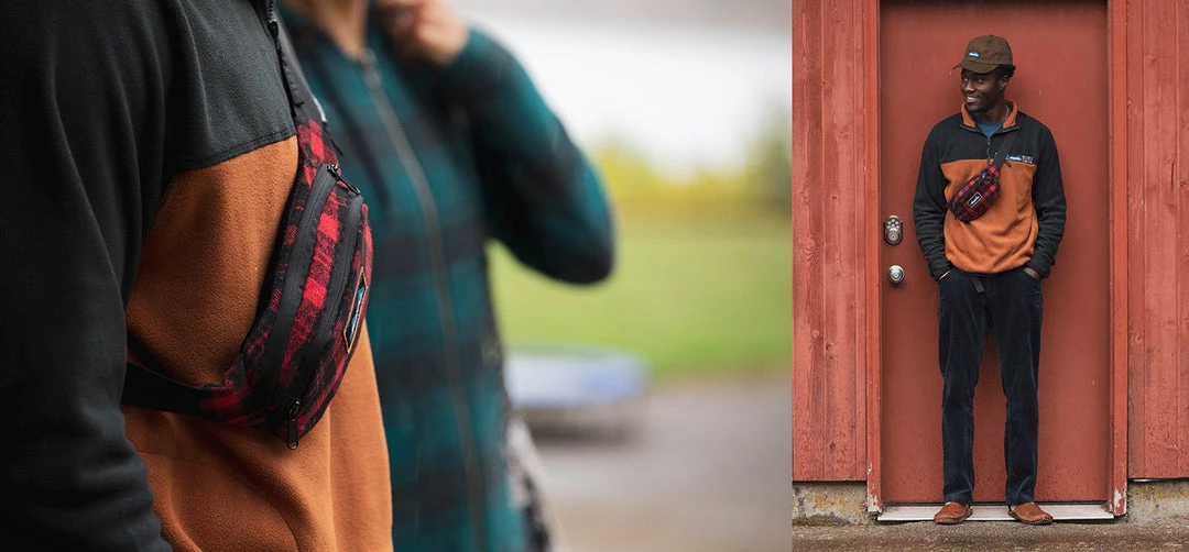 KAVU BAGS AND PACKS Plaid Spectator 7 KAVU BAGS AND PACKS Plaid Spectator